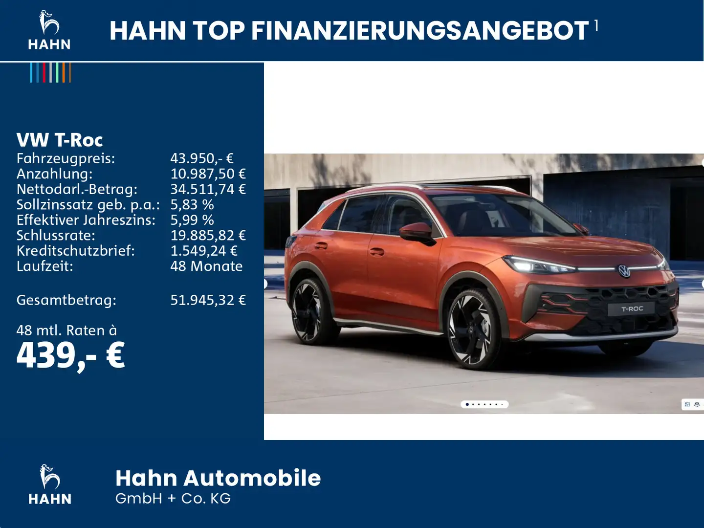 Volkswagen T-Roc Style 1,5l eTSI 110kW DSG NAVI IQ DRIVE Rood - 2