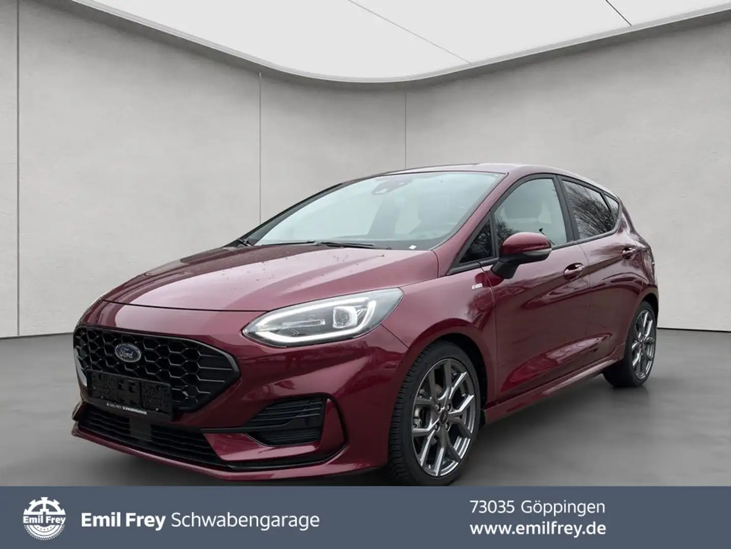 Ford Fiesta 1.0 EcoBoost Hybrid S&S Aut. ST-LINE X Rot - 1