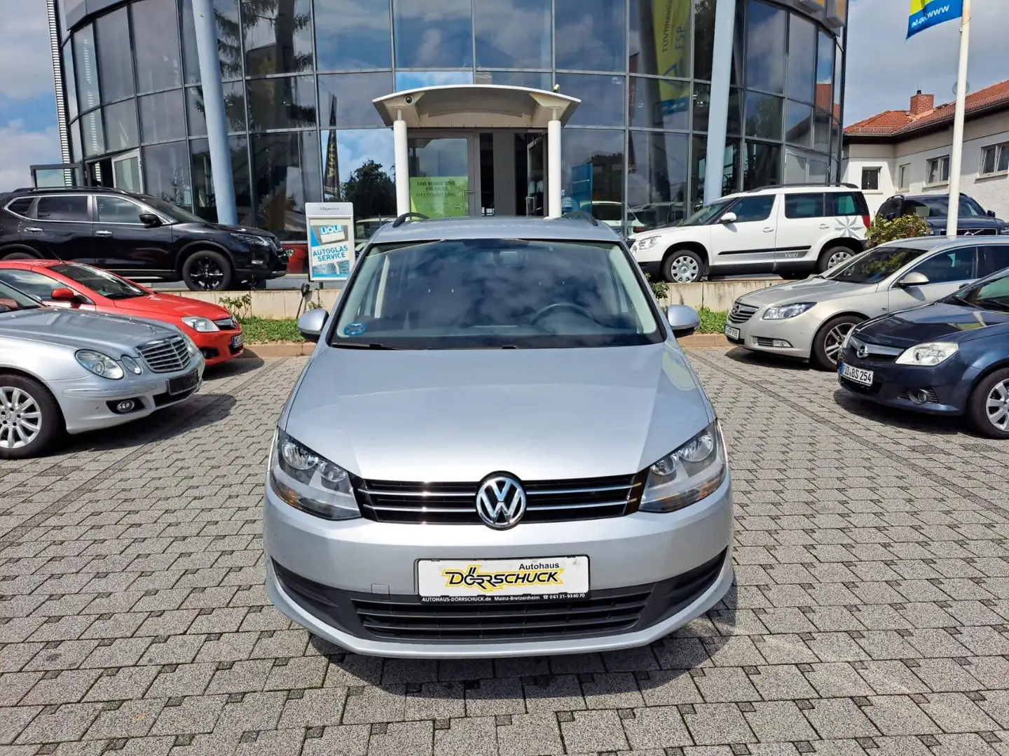 Volkswagen Sharan Trendline BMT AHK. Klima. Start/Stop. Gümüş rengi - 2
