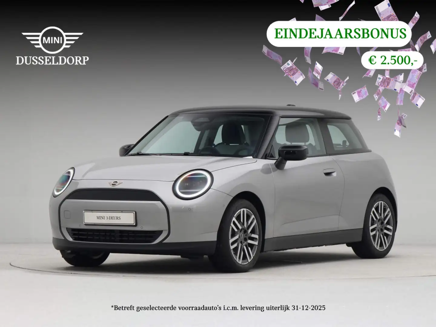 MINI Cooper E Classic Pakket S Gris - 1