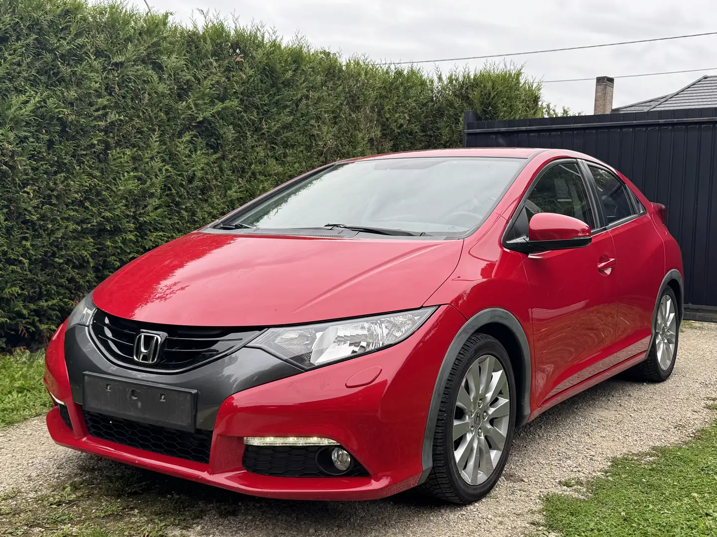 Honda Civic 1.4 i-VTEC Sport+++Essence+++Euro 5+++1er Propr. Rouge - 1