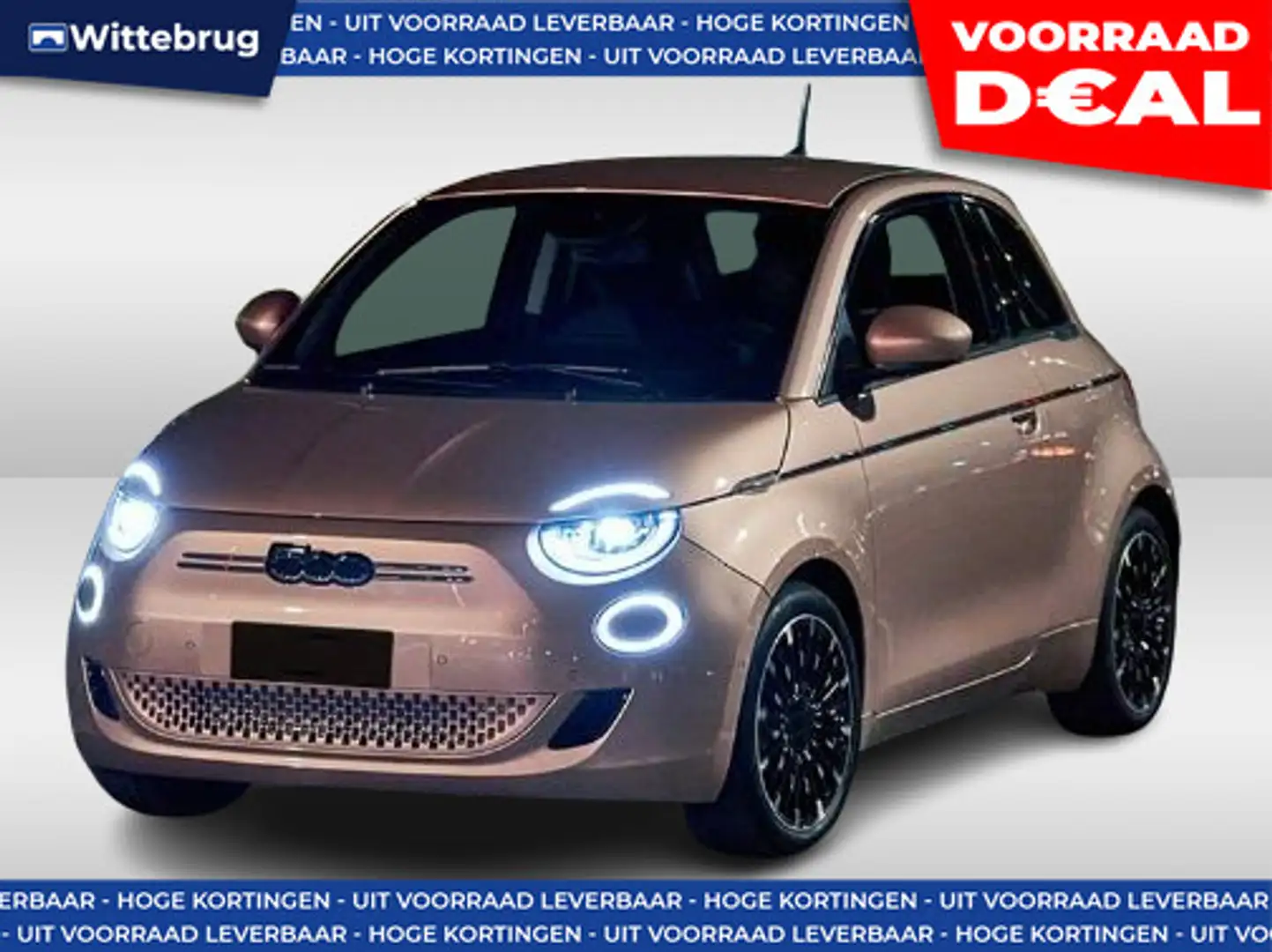 Fiat 500 Urban 42 kWh UIT VOORRAAD LEVERBAAR - GRATIS WALLB Rood - 1