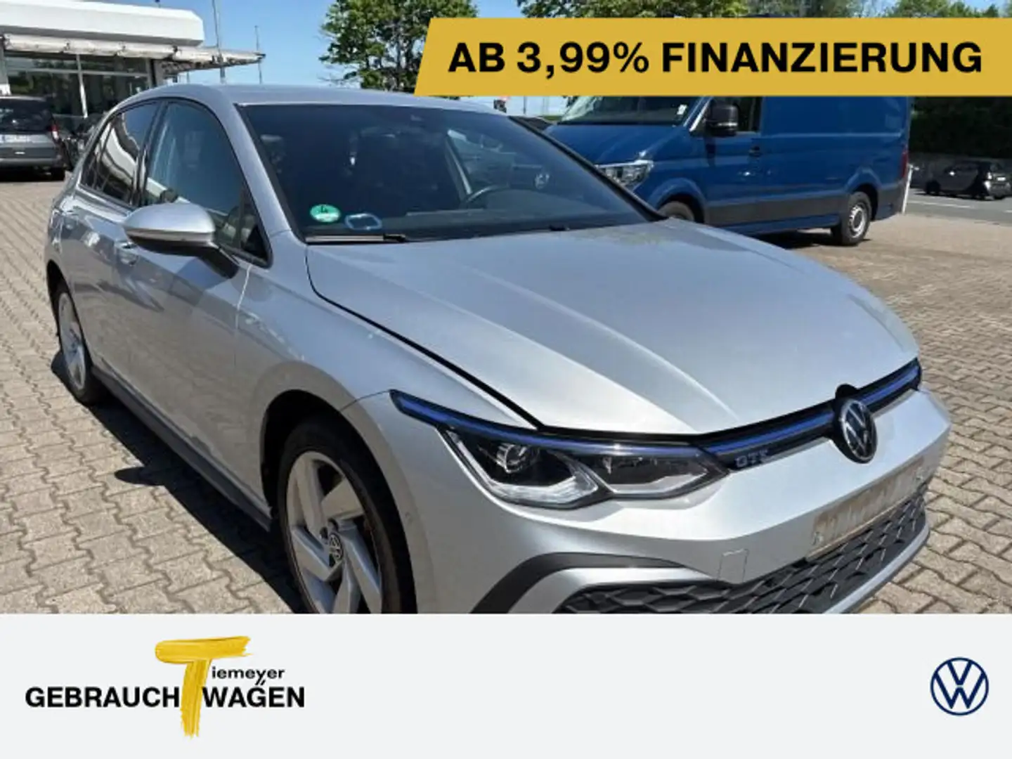 Volkswagen Golf GTE GTE IQ.LIGHT NAVI ST.HEIZG R.KAMERA AHK Argintiu - 1