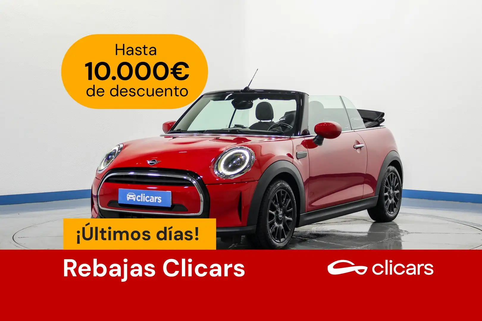 MINI Cooper Cabrio Rojo - 1