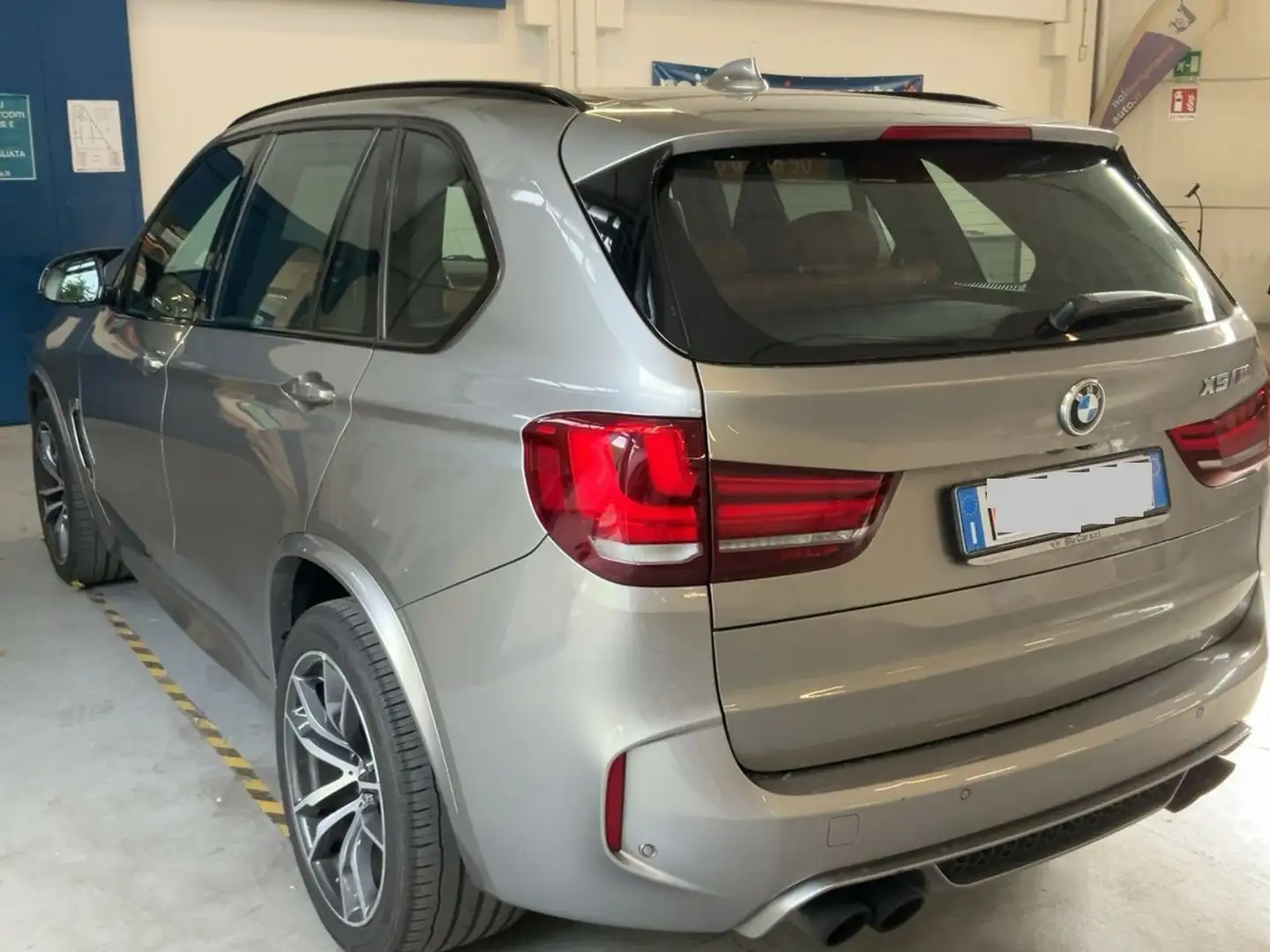 BMW X5 M X5 M 4.4 auto-Ufficiale Italia-Full Service BMW Grigio - 2