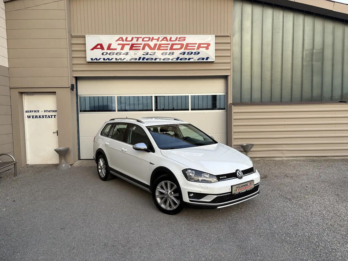 Volkswagen Golf Variant Alltrack BMT 2,0 TDI DSG 4Motion *1.BZ*ZR NEU* Weiß - 1