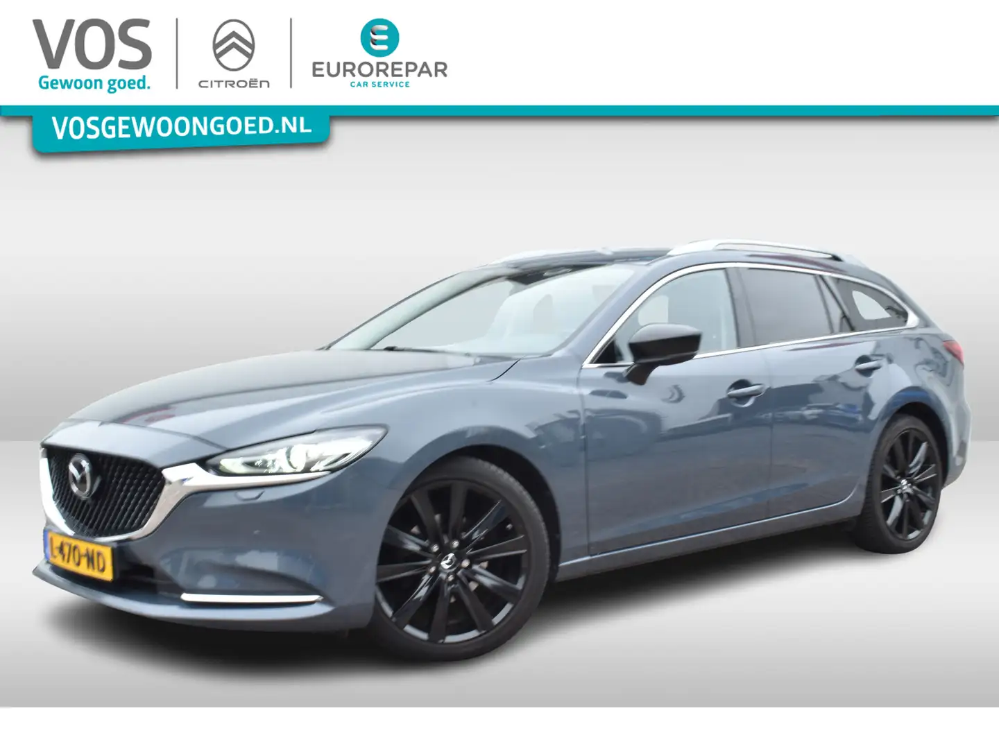 Mazda 6 Sportbreak 2.0 SkyActiv-G 165 Sportive Leder | Tre Gris - 1