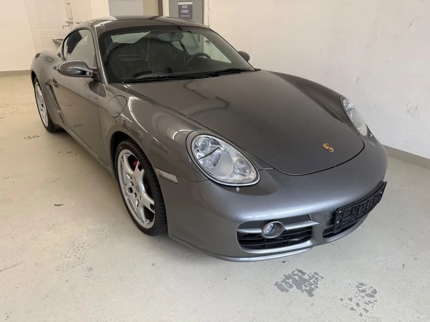 Porsche Cayman S Grijs - 1