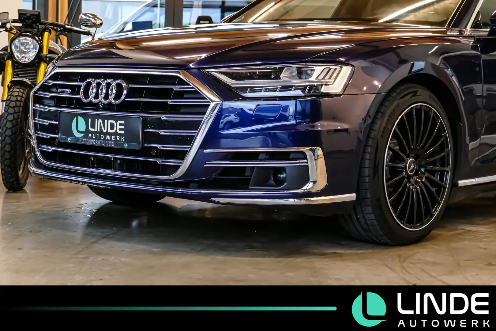 Audi A8 50 TDI quattro |NAVI|B&O|360°KAMERA|ACC|LED| Blau - 2