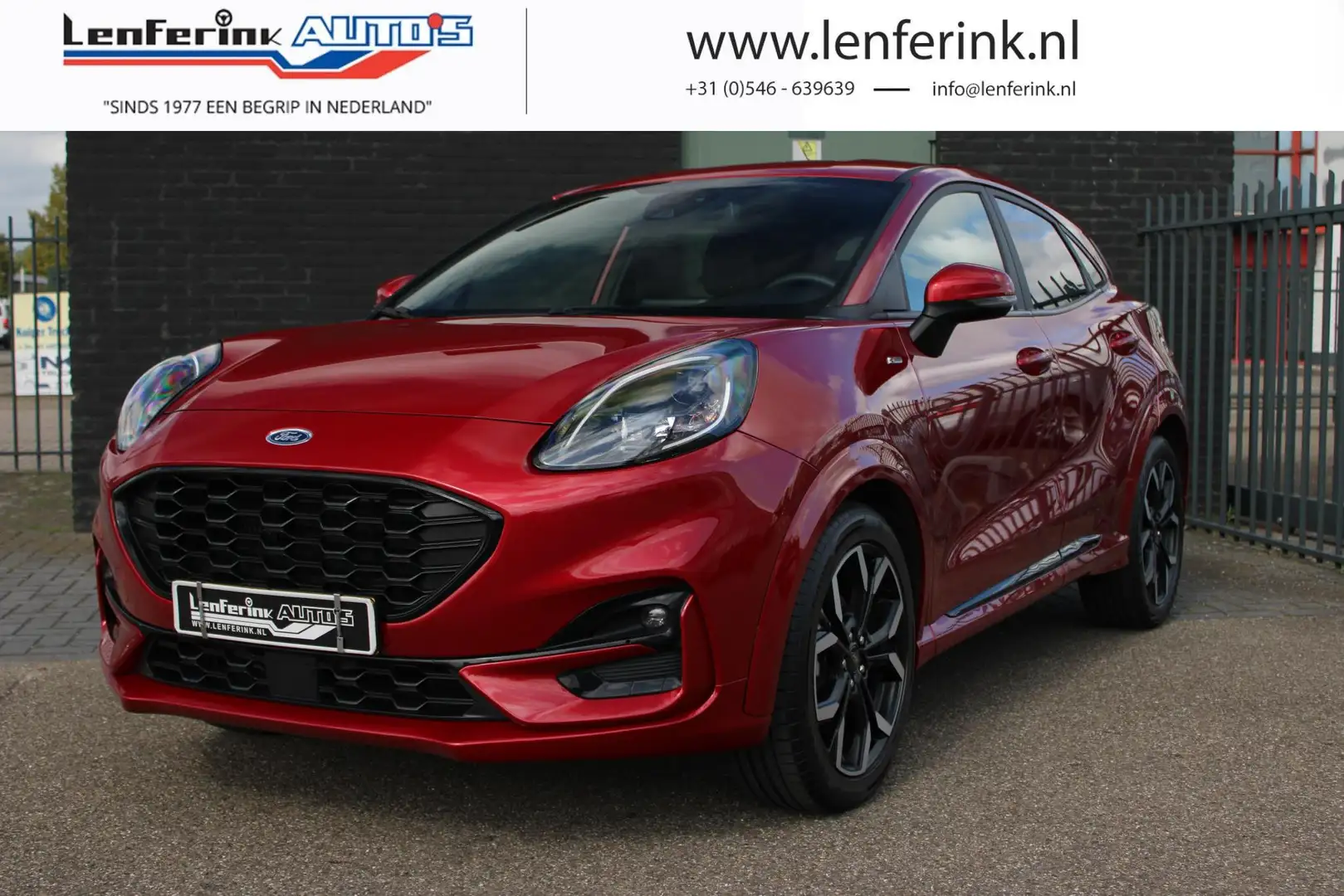 Ford Puma 1.0 EcoBoost 125 pk Hybrid ST-Line X Bang & Olufse Rood - 1