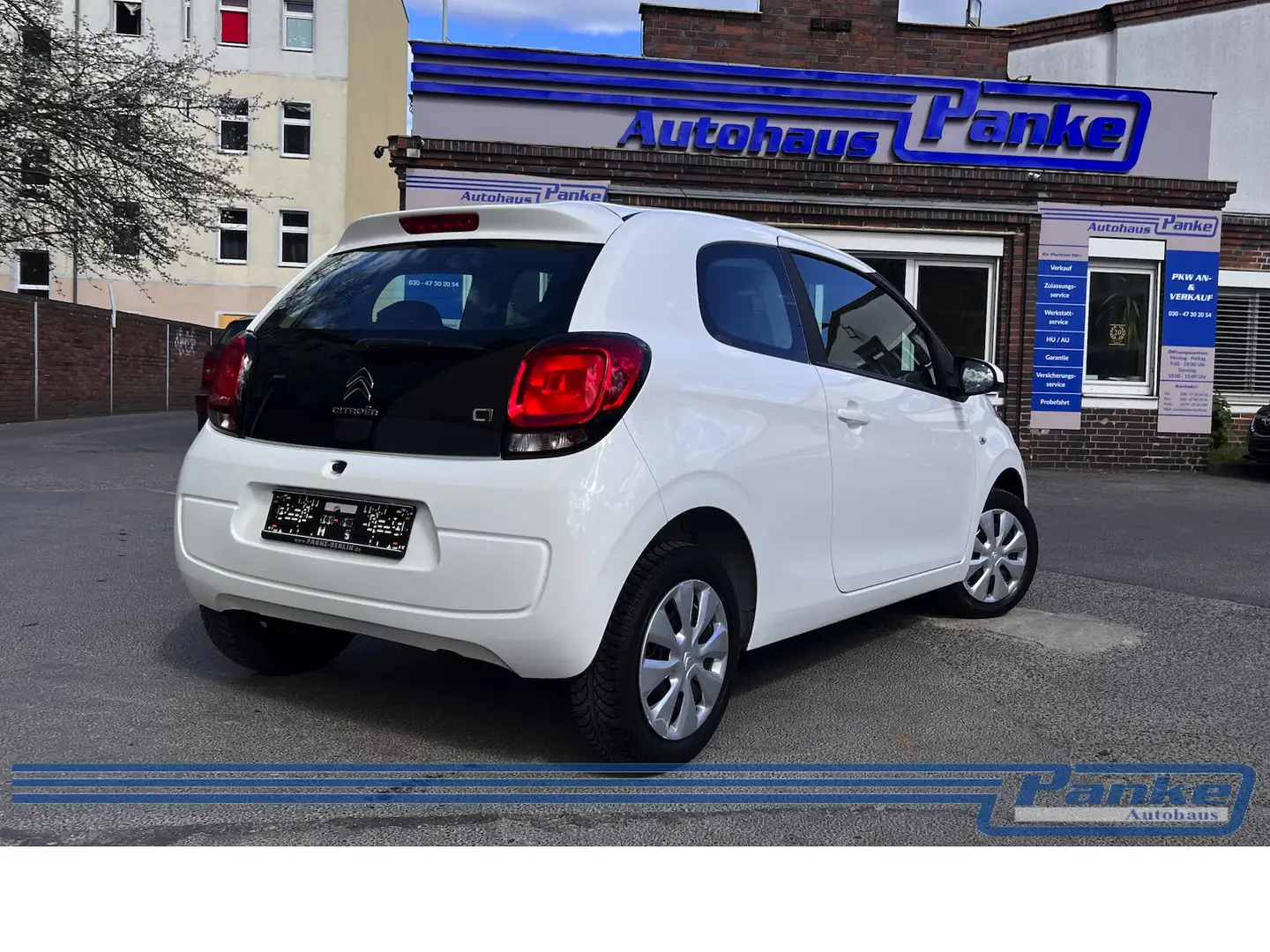 Citroen C1 Feel*Klima*LED*USB*Bluetooth*1-Hand* Weiß - 2