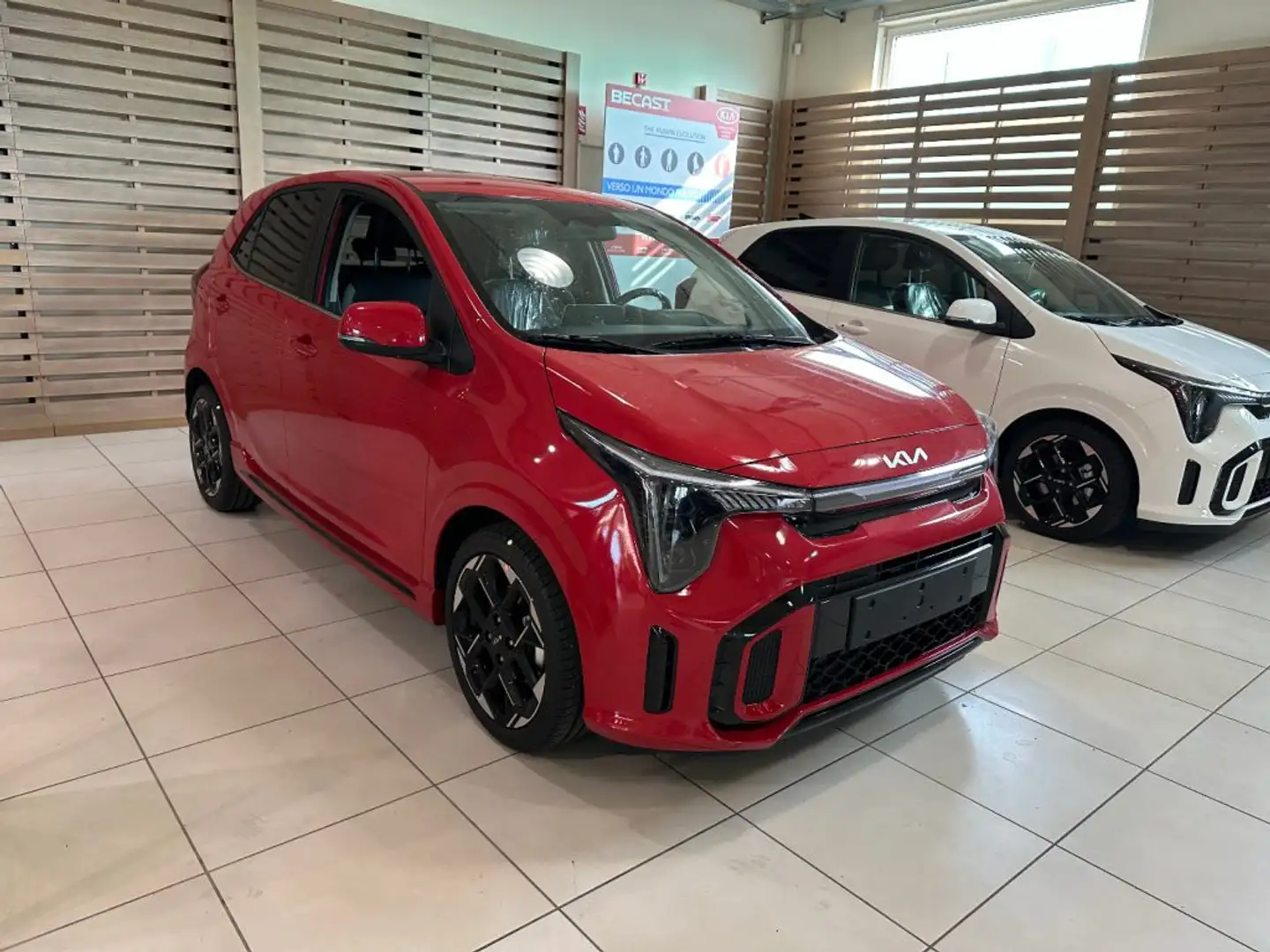 Kia Picanto 1.0 12V 5 porte GT Line - PRONTA CONSEGNA Rosso - 2