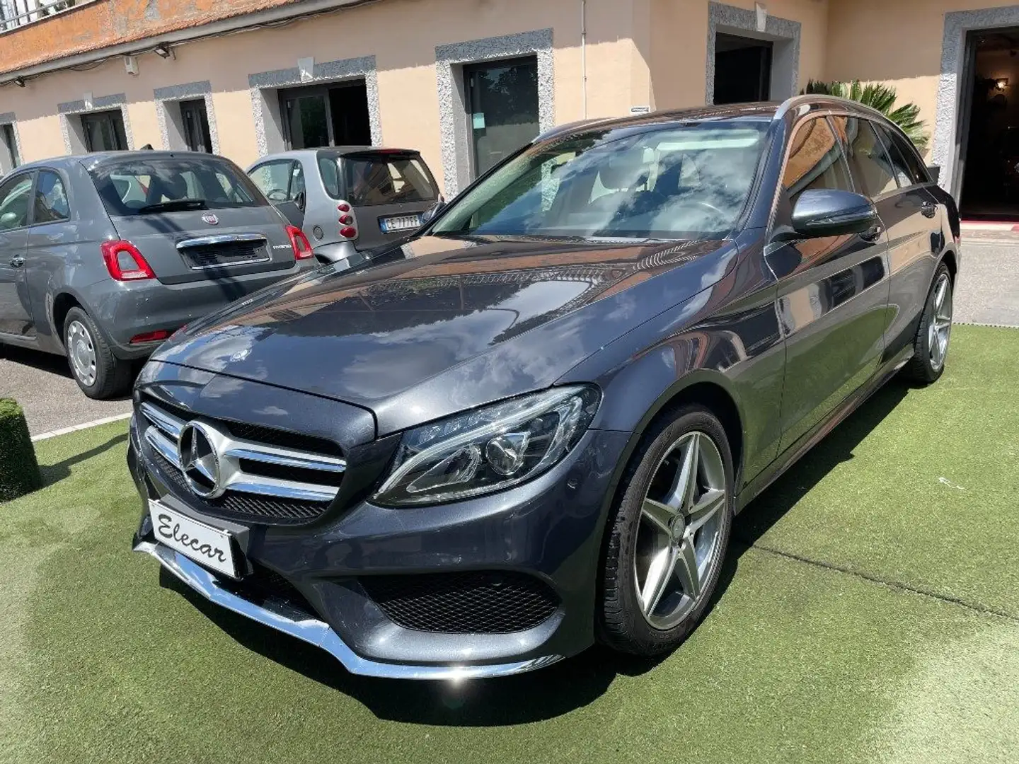 Mercedes-Benz C 220 d S.W. Auto Premium AMG PACK Gris - 1