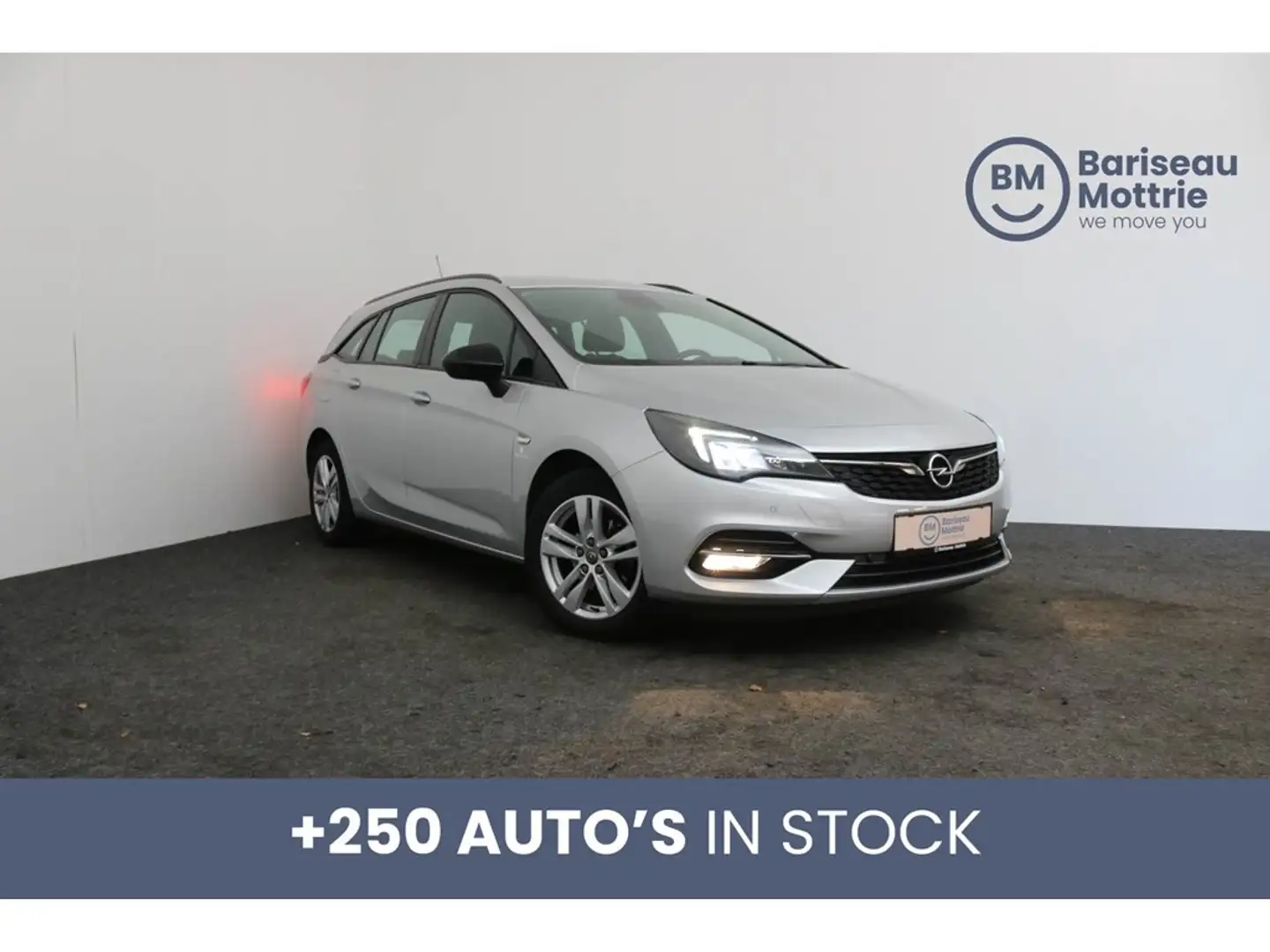 Opel Astra 1.2 BENZINE EDITION *TREKHAAK*DAB*GPS*CAMERA ACHTE Zilver - 1