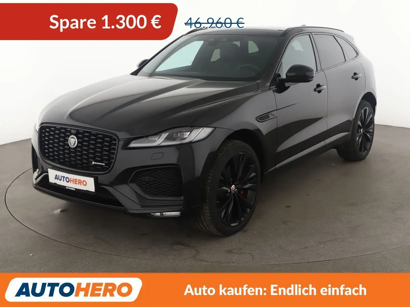Jaguar F-Pace P400 Mild-Hybrid R-Dynamic SE AWD Aut.*NAVI*LED* Schwarz - 1