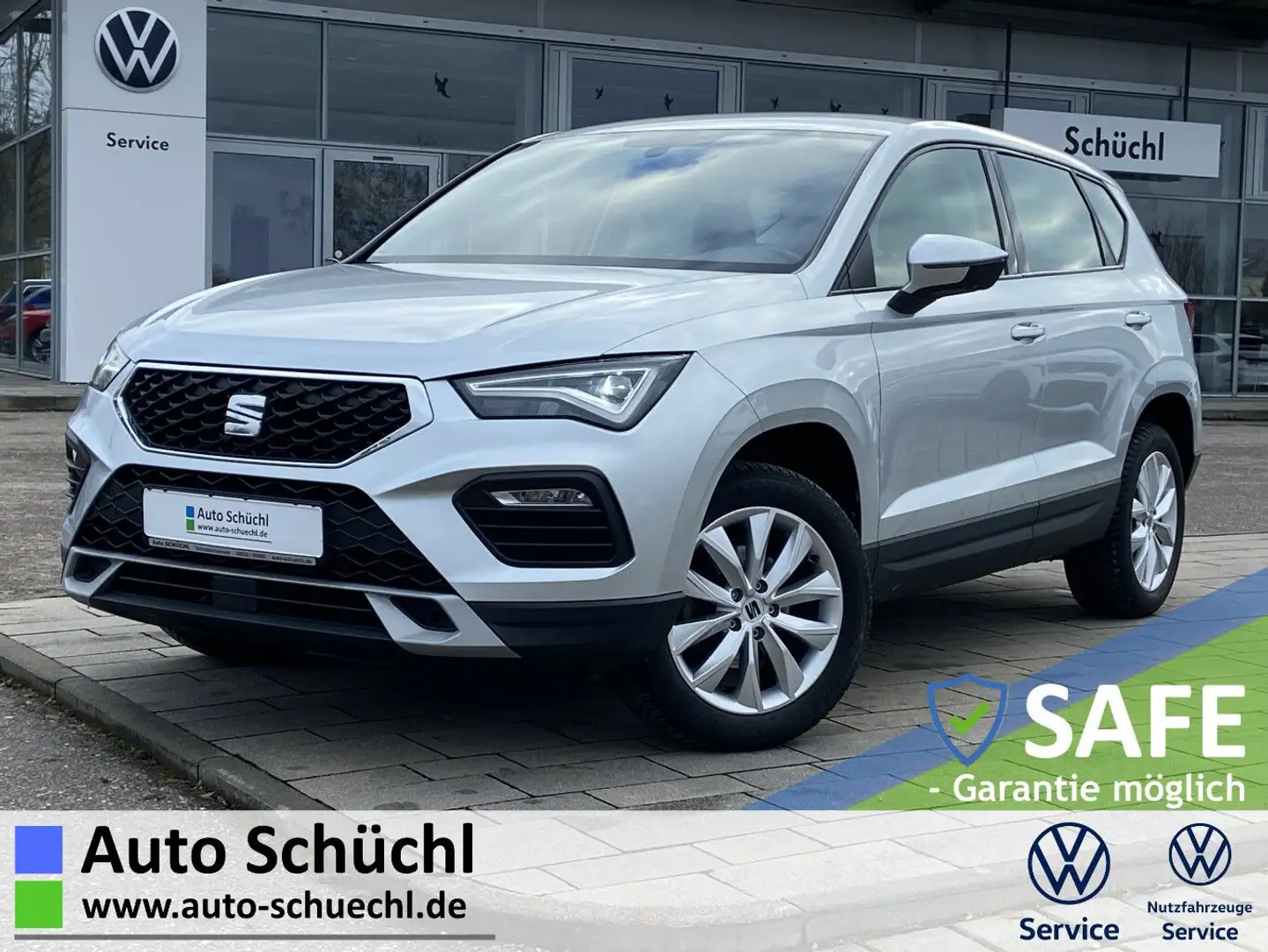 SEAT Ateca 1.5 TSI Style NAVI-PRO+LED+AHK+FULL-LINK+S Silber - 1