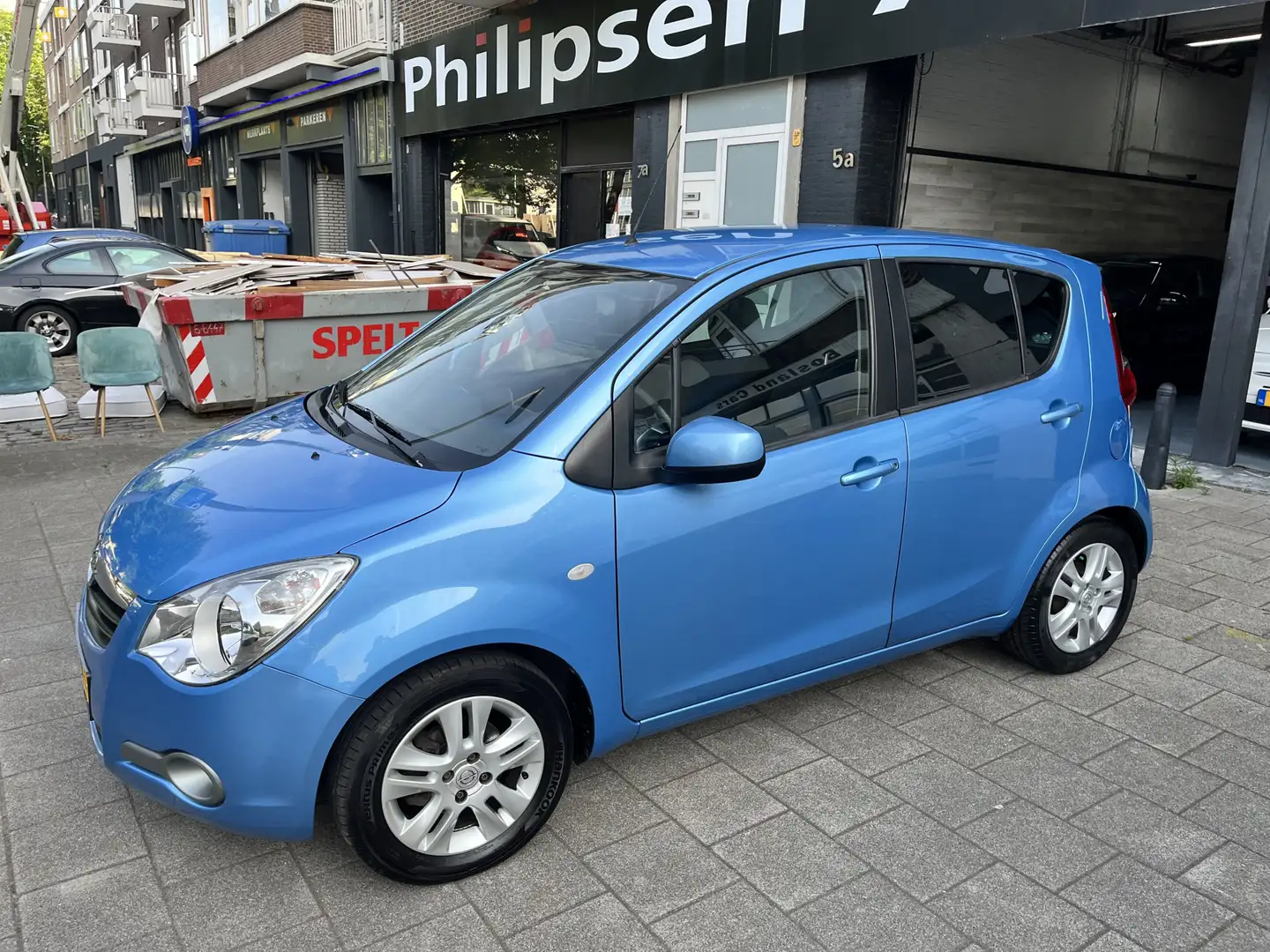 Opel Agila 1.0 Edition Airco Velgen Bleu - 2