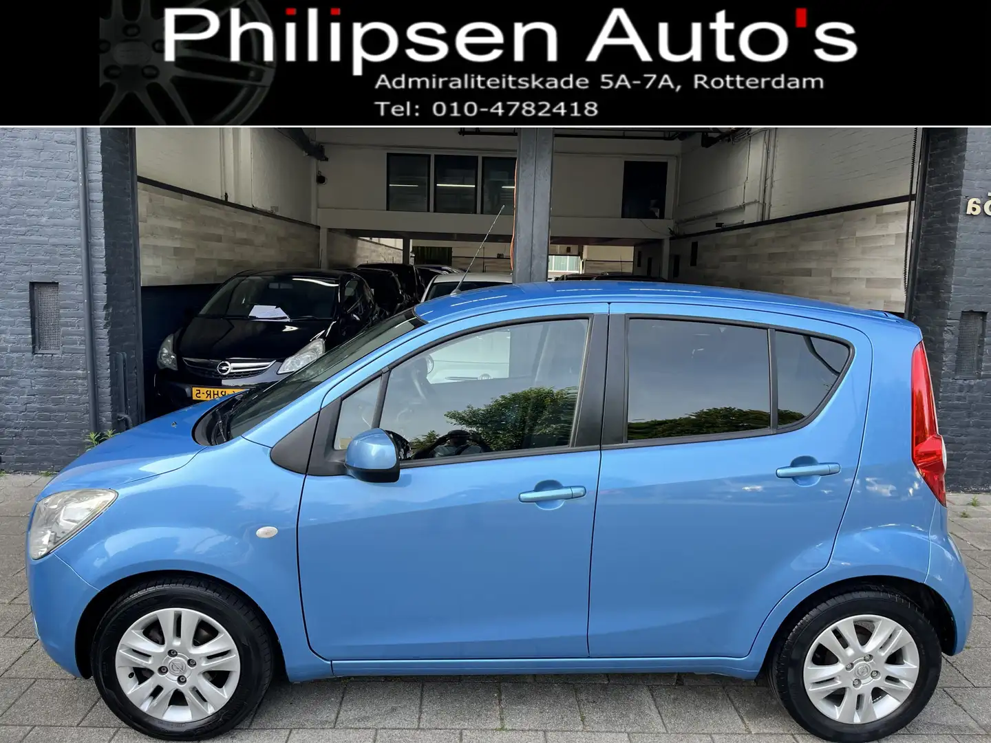 Opel Agila 1.0 Edition Airco Velgen Bleu - 1