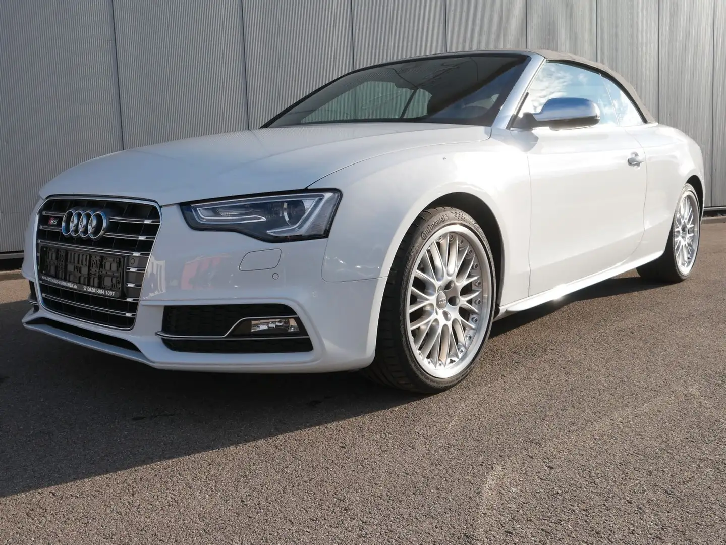 Audi S5 Cabriolet 3.0 TFSI Quattro B&O/AUDI-EXCLUSIVE Weiß - 2