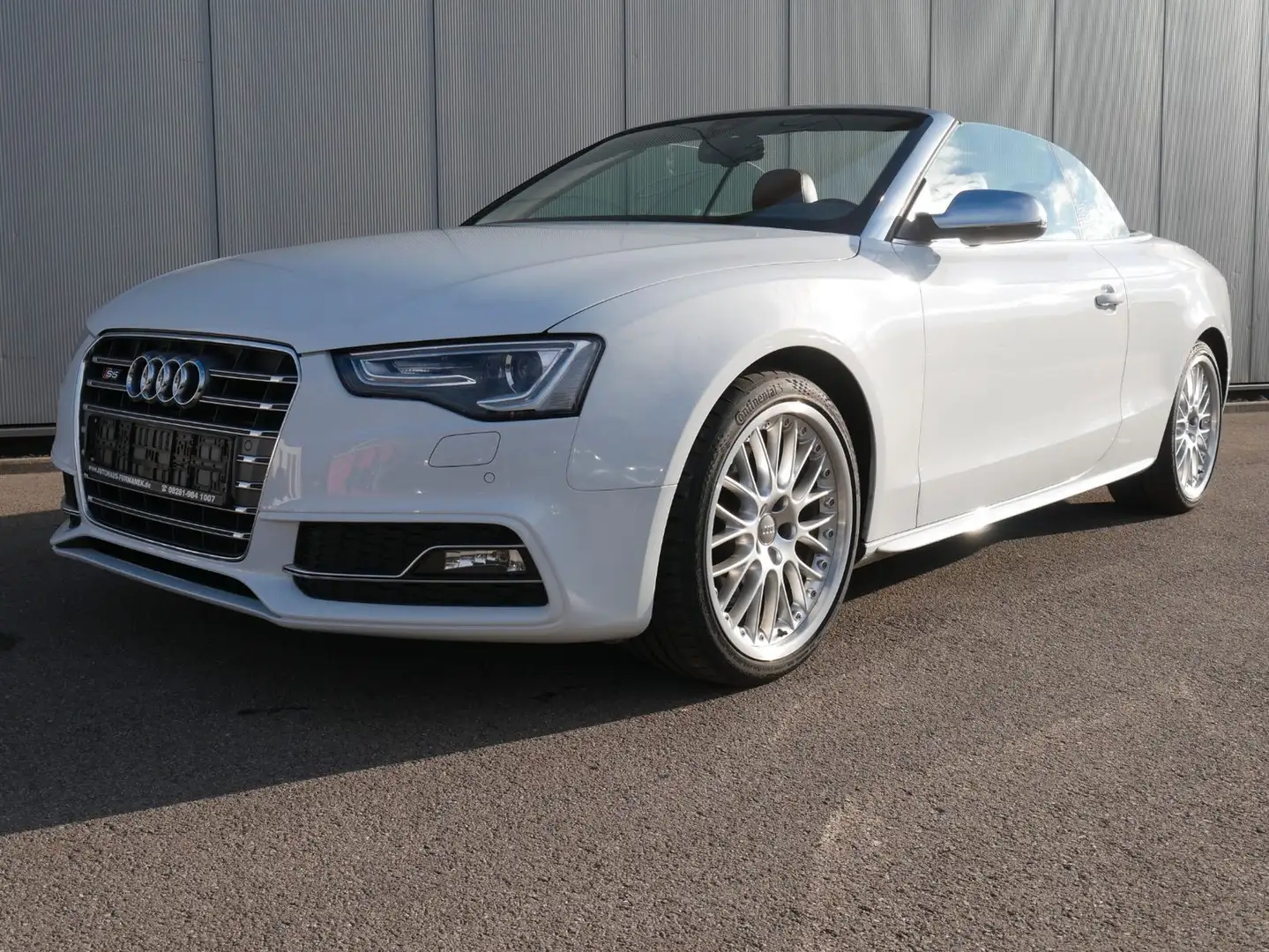 Audi S5 Cabriolet 3.0 TFSI Quattro B&O/AUDI-EXCLUSIVE Weiß - 1