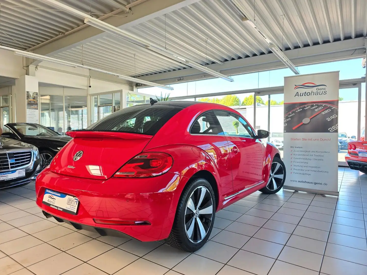 Volkswagen Beetle Lim. Sport Panorama Navigation "R Line" Rot - 2
