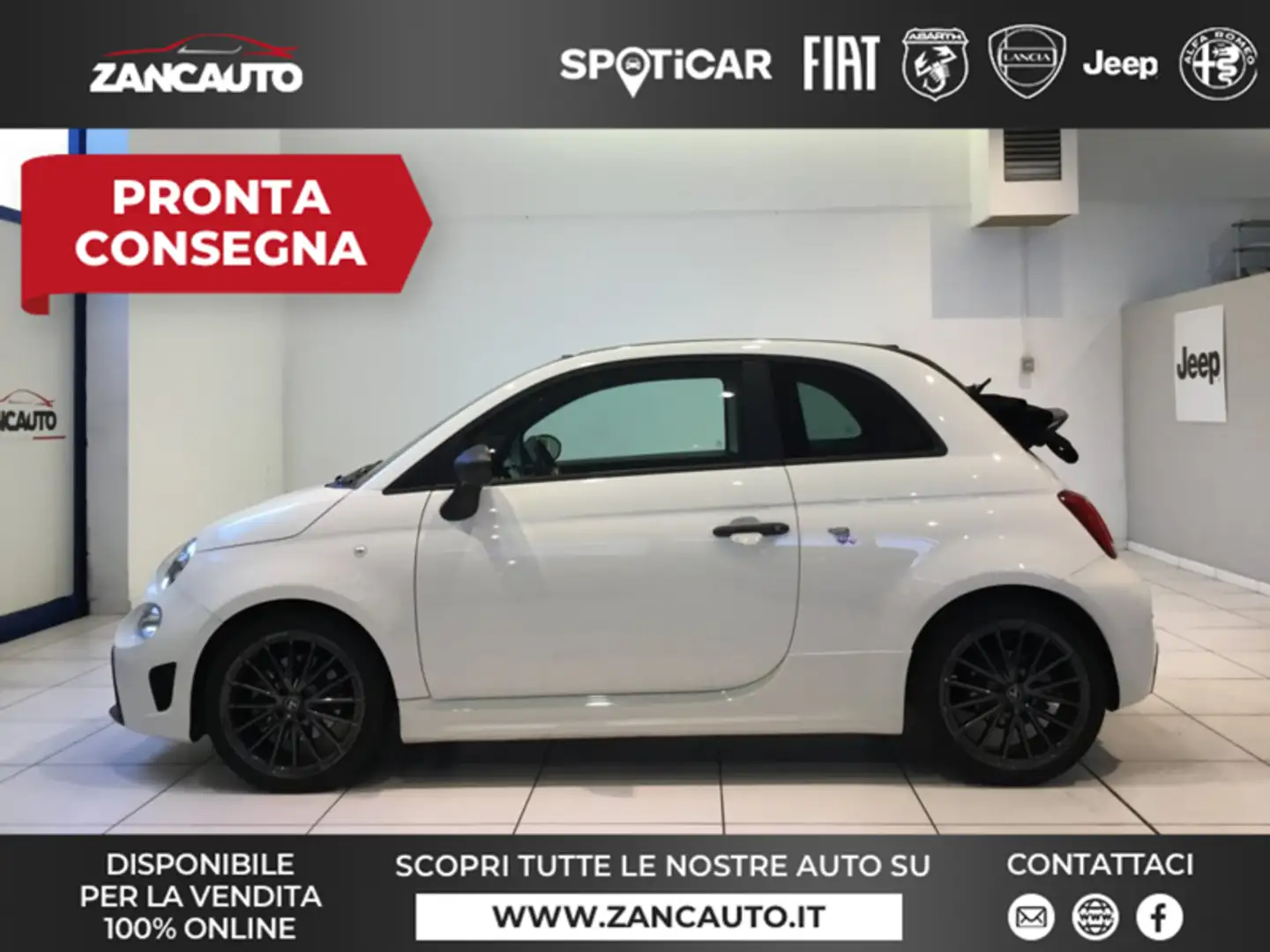 Abarth 595 C 1.4 Turbo T-Jet 165 CV MY23 Bianco - 1