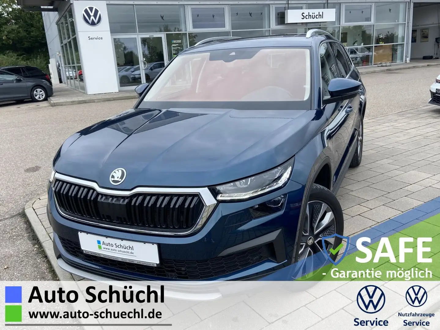 Skoda Kodiaq 2.0 TDI DSG TOUR 19"+EL.HECK+DCC+NAVI+LED Blau - 1