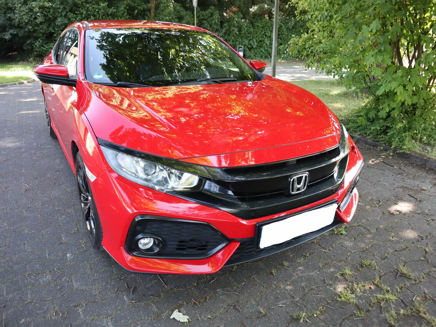 Honda Civic Civic 1.0 i-VTEC Turbo Elegance Rouge - 1