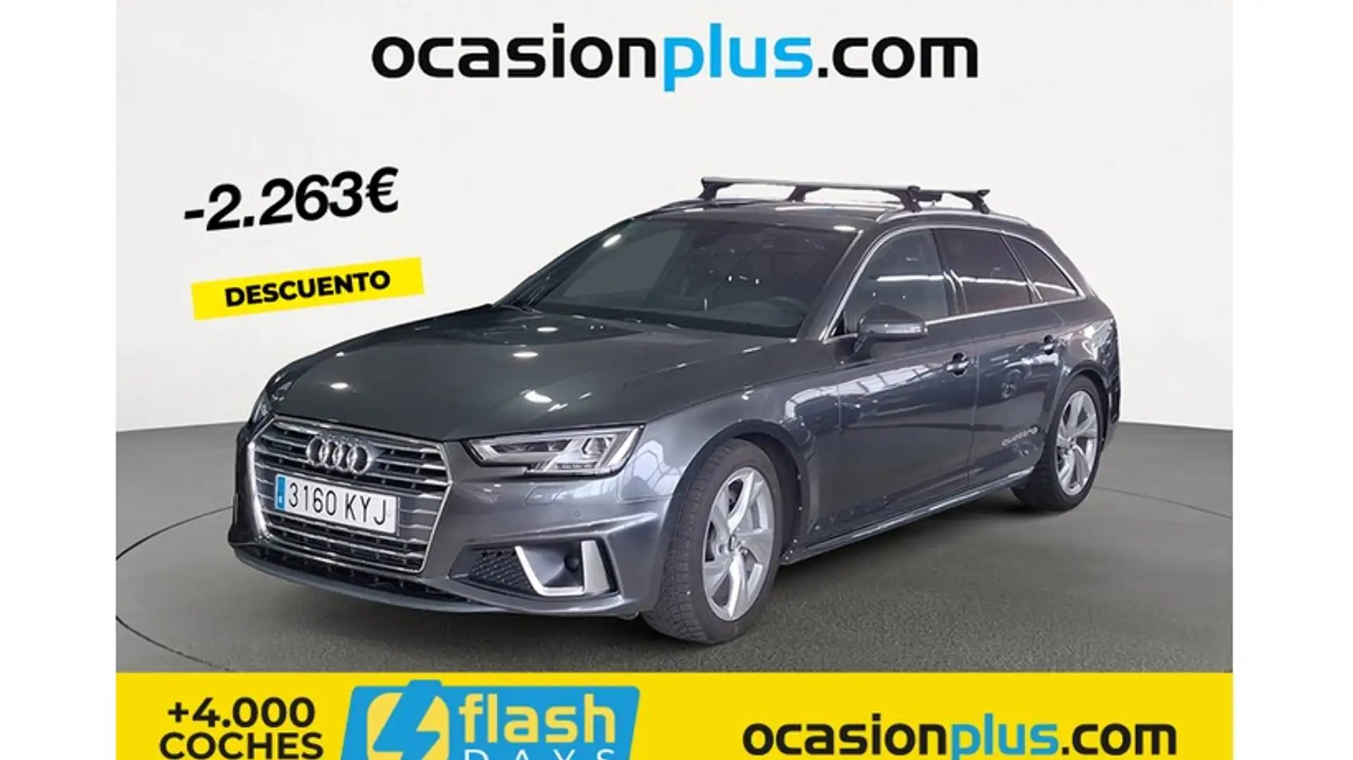 Audi A4 Avant 40 TDI quarttro S line S tronic 140kW Gris - 1