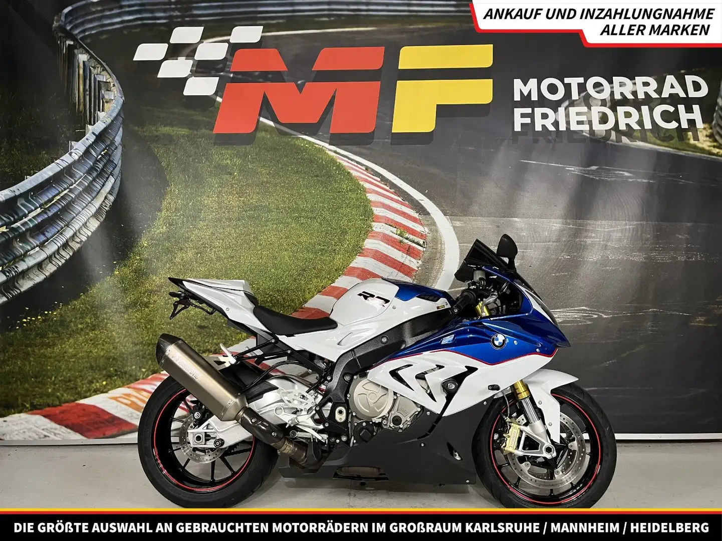 BMW S 1000 RR EURO3 [MOTORSPORT ] Wit - 1