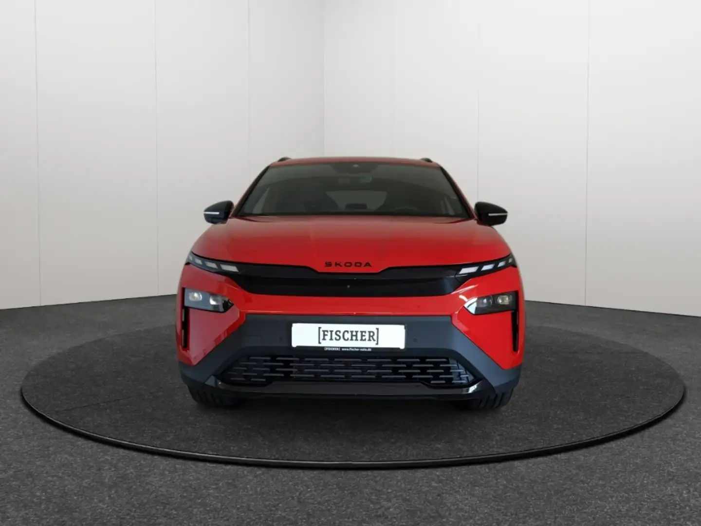 Skoda Elroq 85 Sportline Matrix Navi HUD Wärmepumpe ACC Rot - 2