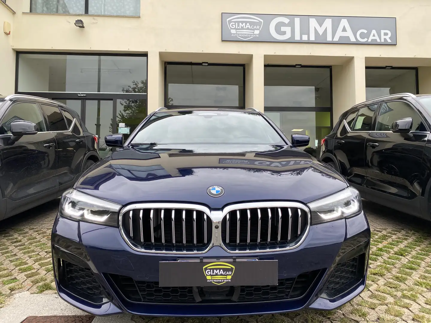 BMW 520 520d Touring mhev 48V Msport auto*FULL*IVA ESPOSTA Blu/Azzurro - 2