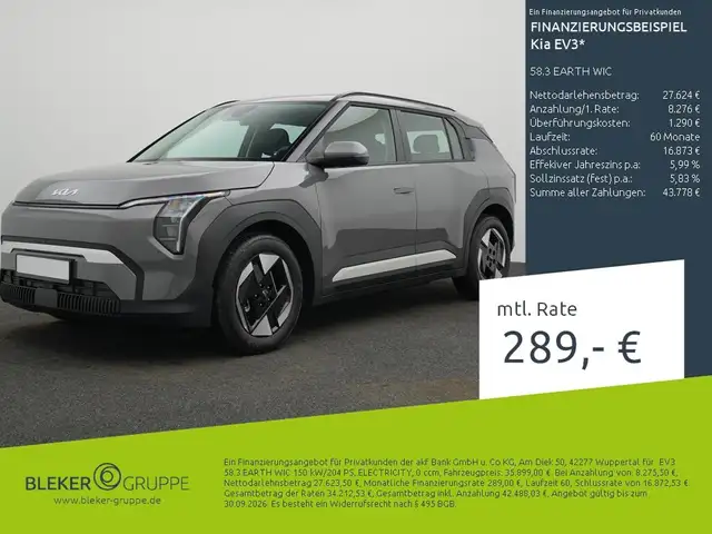Kia EV3 58.3 EARTH WIC