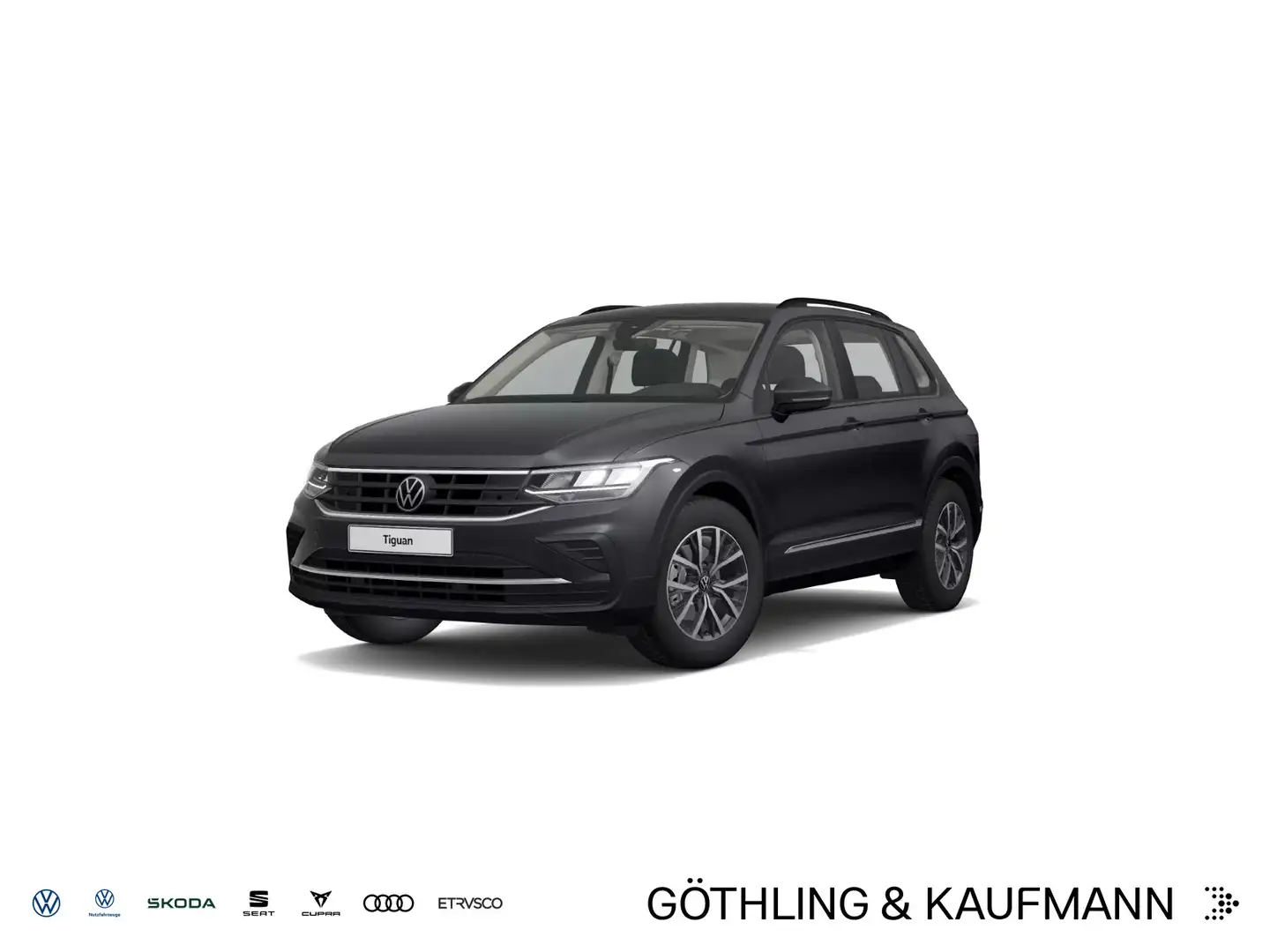 Volkswagen Tiguan Life 2.0 TDI SCR 110kW 6-Gang*NAVI*AHK*SH Grijs - 1