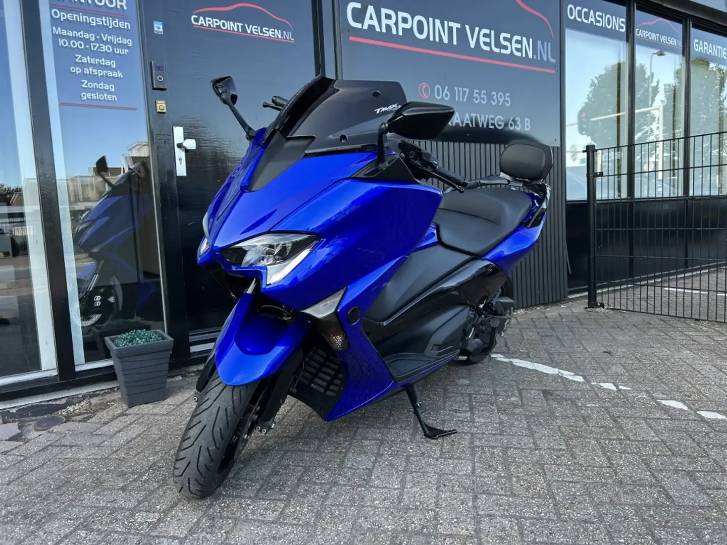 Yamaha TMAX 530 Scooter ABS Led Keyless GO Topstaat! Blauw - 1