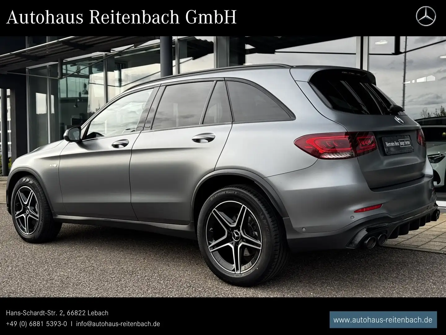 Mercedes-Benz GLC 43 AMG GLC43 AMG 4M DISTR+BURMEST NIGHT+STANDHZ+PERFAGA Gris - 2
