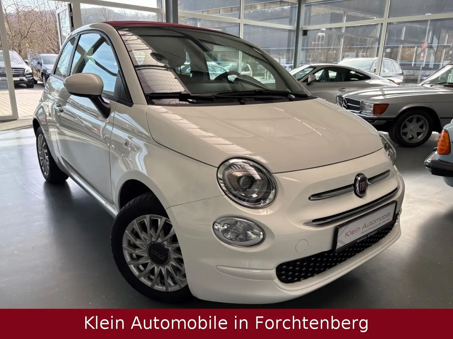 Fiat 500C Hybrid Lounge Klima Einparkhilfe LM 2.-Hand Weiß - 1