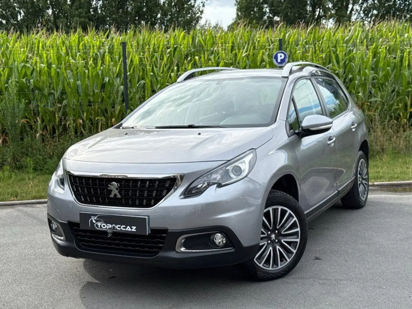 Peugeot 2008 1.6 HDI 120CH CROSSWAY * TOIT PANO * CAMERA * LED * 2017 Gris - 1