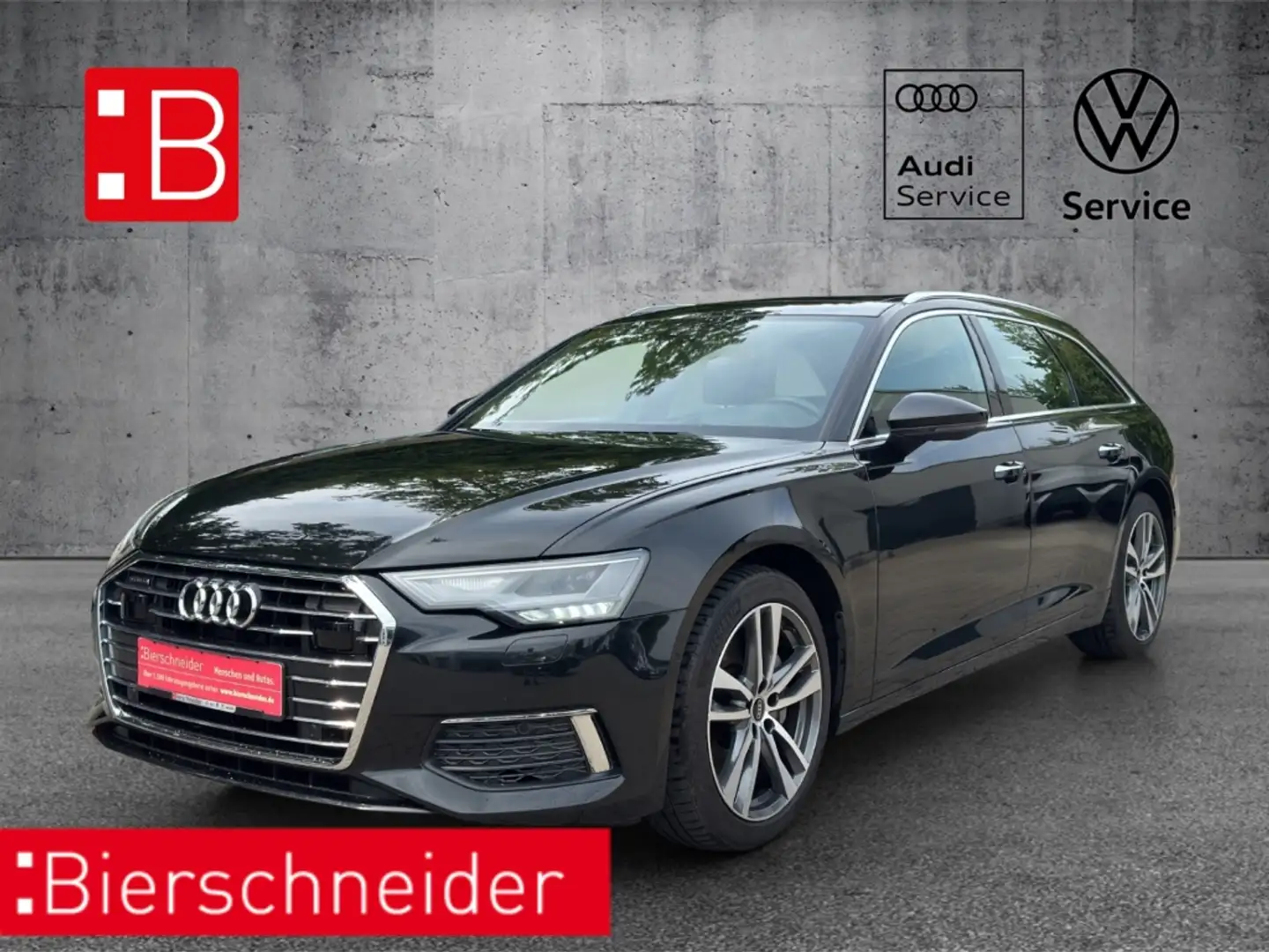 Audi A6 Avant 50 TDI qu. tiptronic design 19 PANO KAMERA A Schwarz - 1