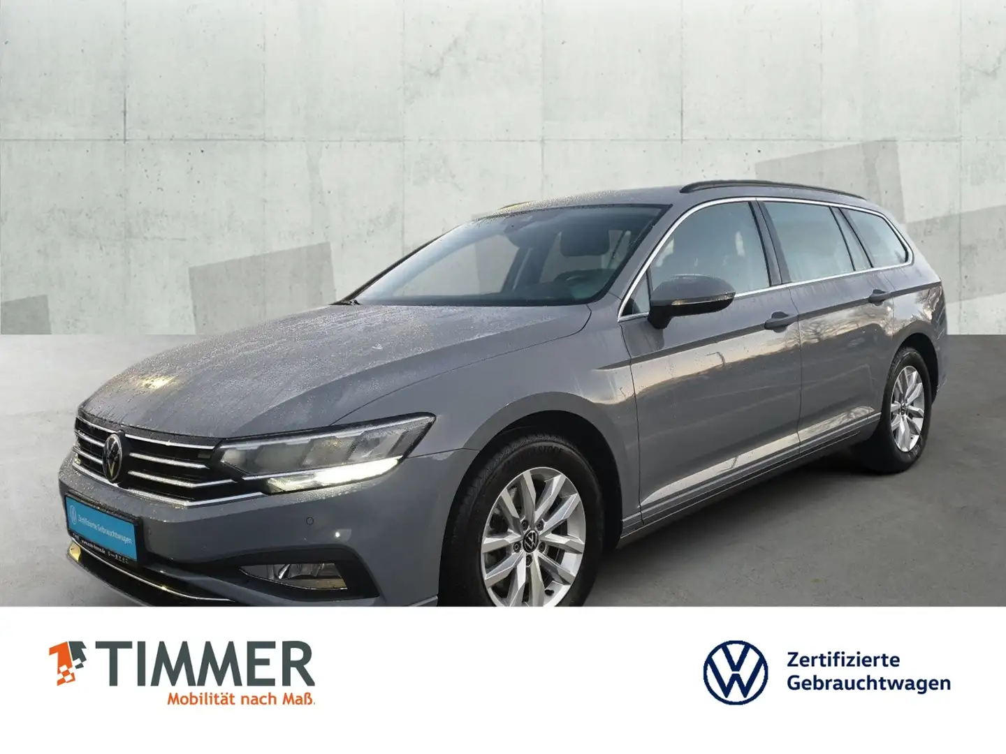 Volkswagen Passat Variant 2.0 TDI DSG BUSINESS +LED +ACC +RKAM +NAVI +SHZ + Grau - 1