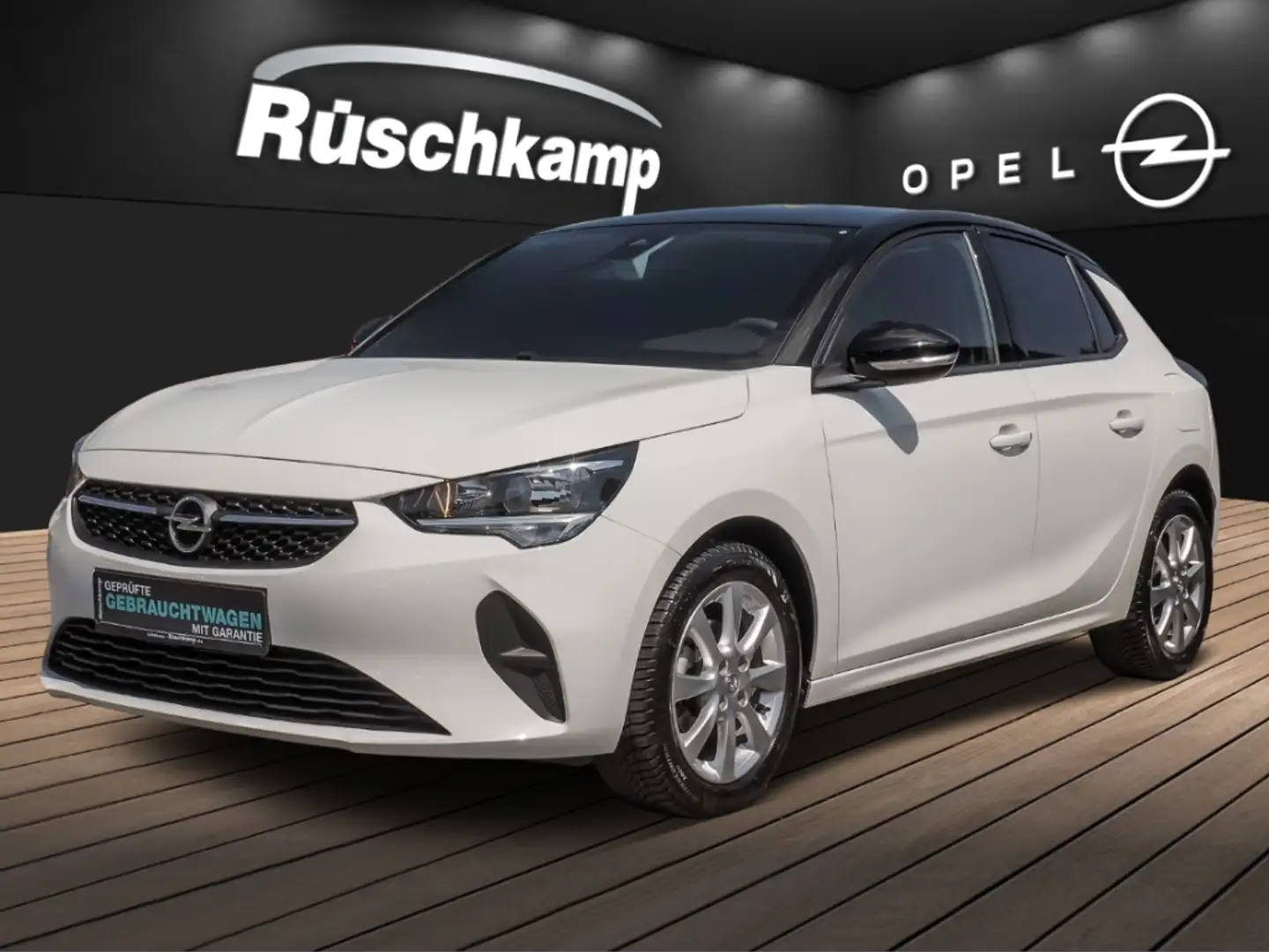 Opel Corsa F Edition 1.2 Klima PDC LM Temp. Alu Allwetter Weiß - 1