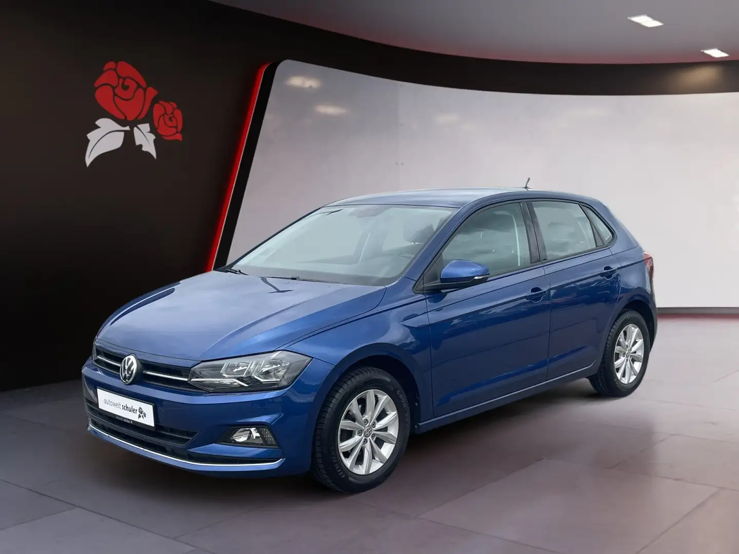 Volkswagen Polo 1,0 TSI Highline Climatronic Blauw - 2