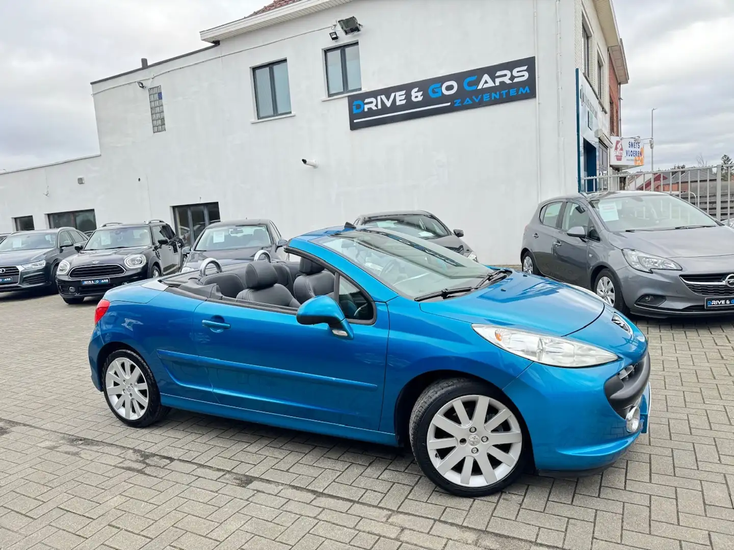 Peugeot 207 CC 1.6i 16v Roland Garros ** 1 JAAR GARANTIE ** !! Blauw - 1