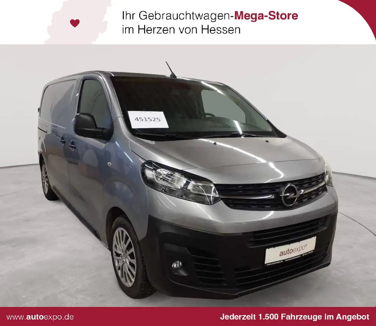 Opel Vivaro Vivaro 1.5 D Cargo Edition Klima NAV AHK Silber - 1