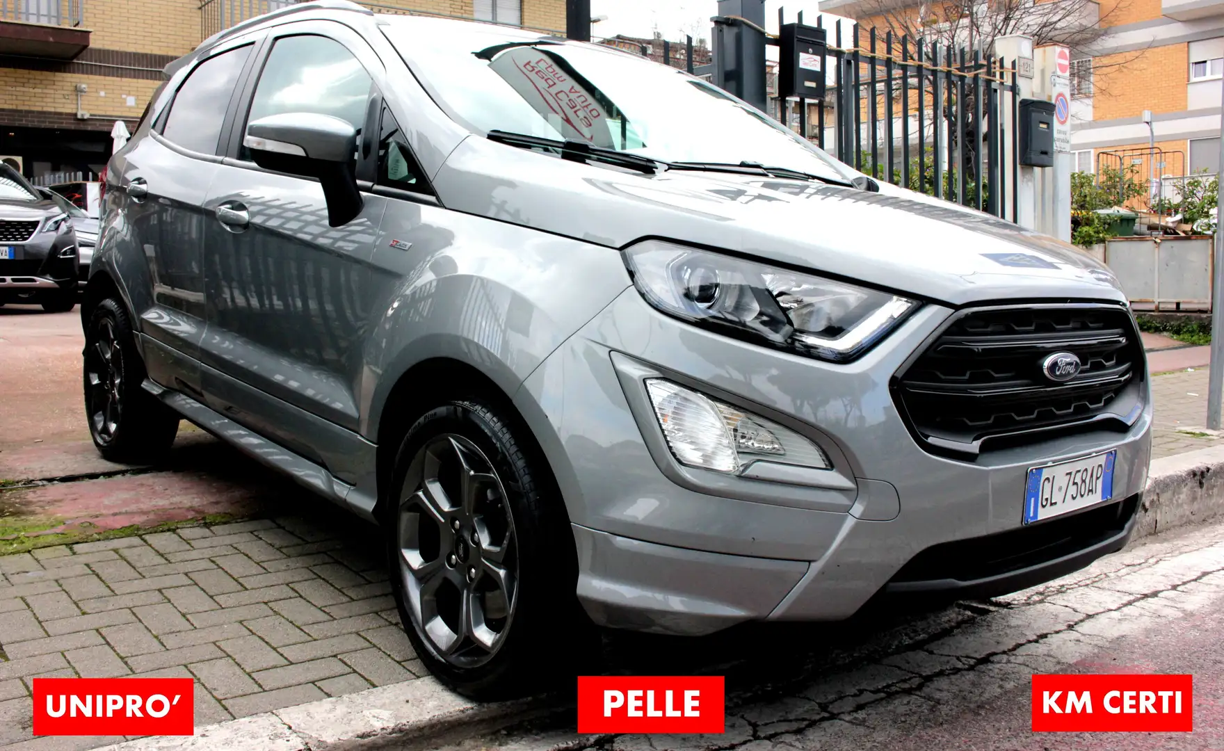 Ford EcoSport 1.0 125CV ST-Line*PROMO MESE*2022UNIPRO AZIENDALE Gris - 1