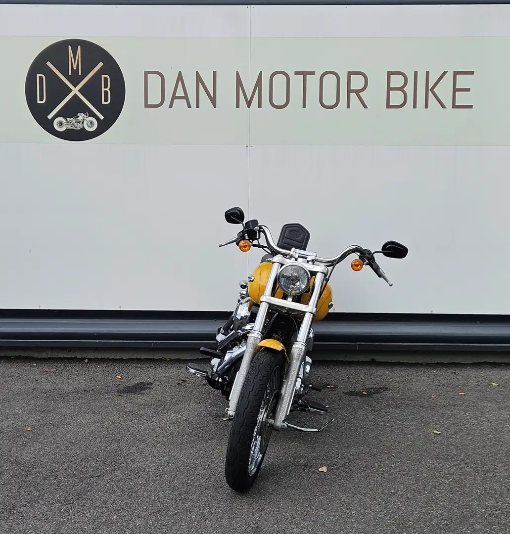 Harley-Davidson Dyna Super Glide Jaune - 2
