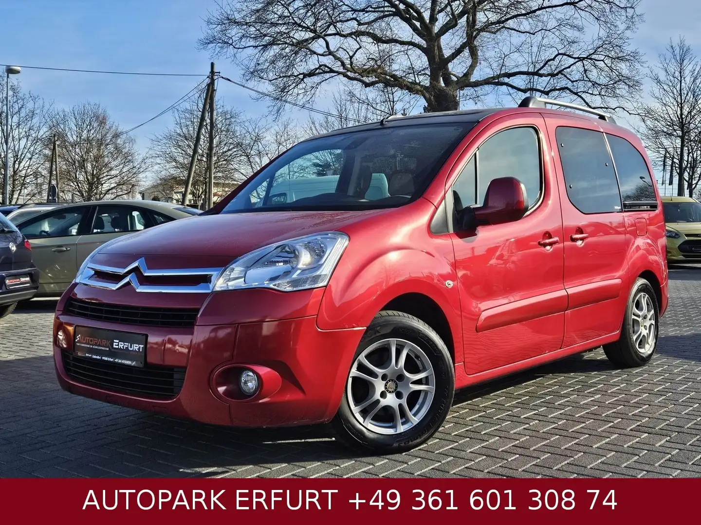 Citroen Berlingo Kombi Multispace*Klima*Temp*Navi*Phone* Rojo - 1