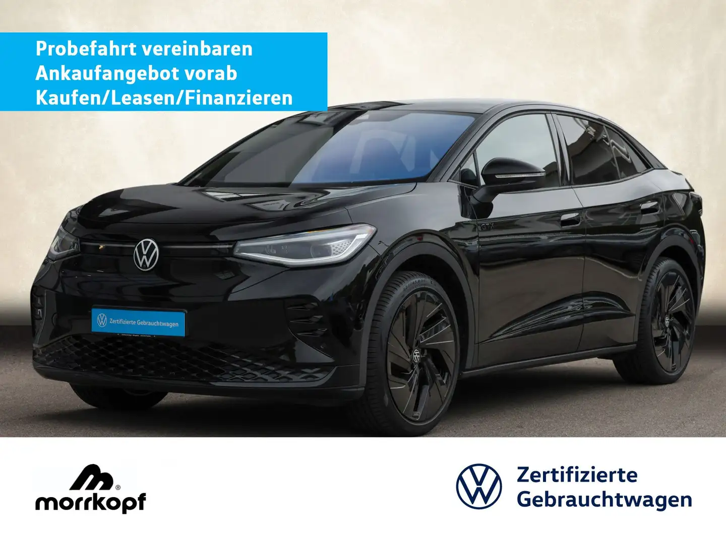 Volkswagen ID.5 GTX+PANO+HUD+DCC+ Sportpaket Bluetooth Navi Zwart - 1