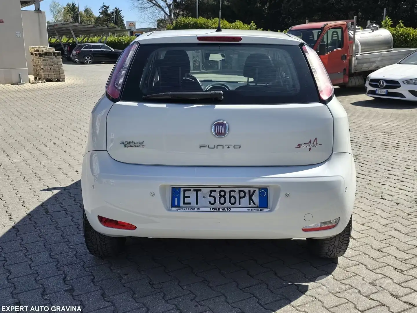Fiat Punto Punto 5p 1.4 natural power Lounge 70cv Білий - 2