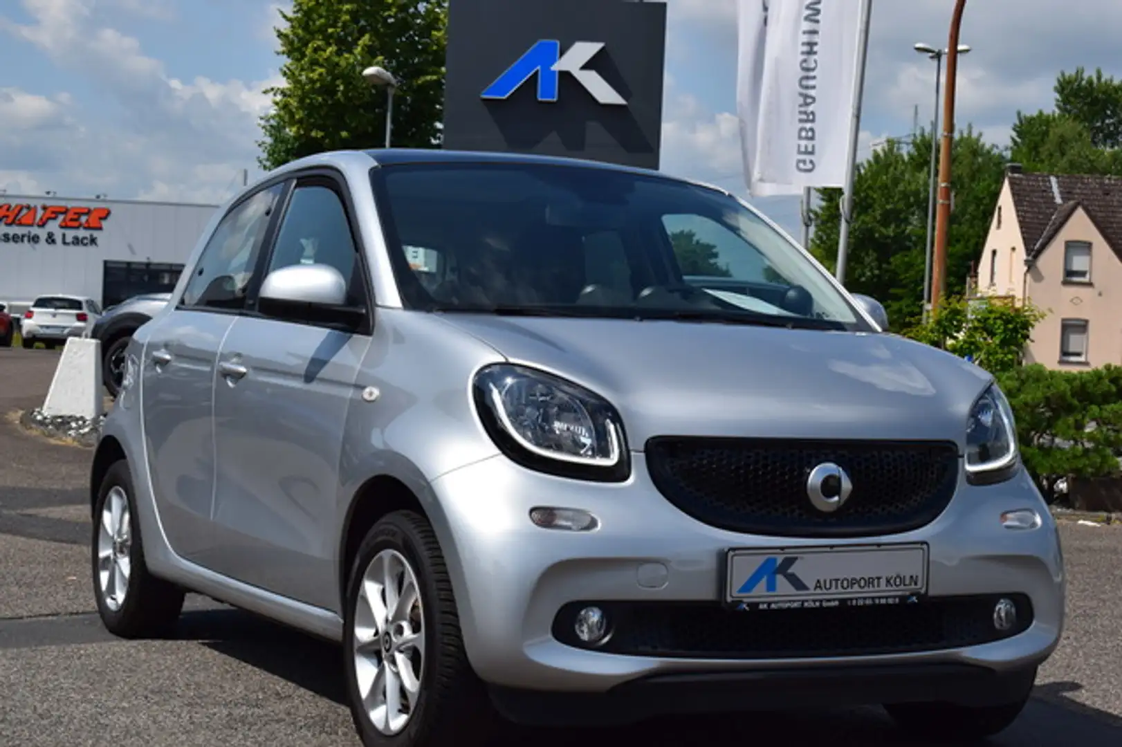 smart forFour Passion*LED*PANO*NAVI*PDC*TÜV NEU* Silber - 2